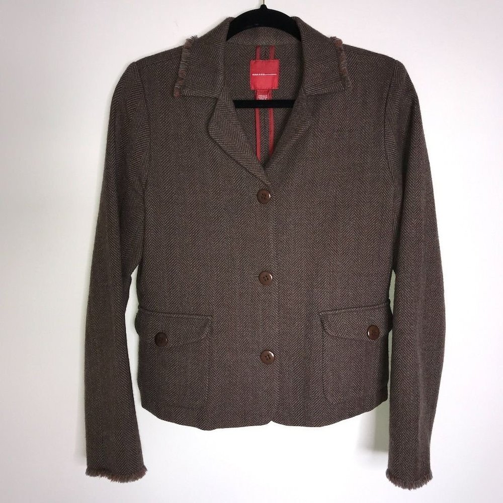 𝅺Women's WOOL Blazer by ISDA & Co  Size Medium